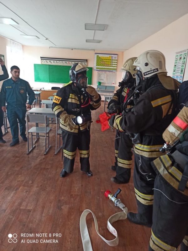 Тренировочное пожарно-тактическое учение
