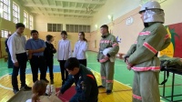 08 ноября 2023 года учащиеся Кировского сельского лицея окунулись в мир профессии спасателя