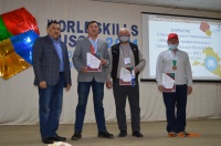 Церемония награждения победителей II регионального чемпионата «Навыки мудрых»