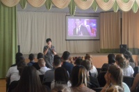 Общеколледжный классный час, посвященный прошедшим 8 сентября выборам Главы Республики Калмыкия
